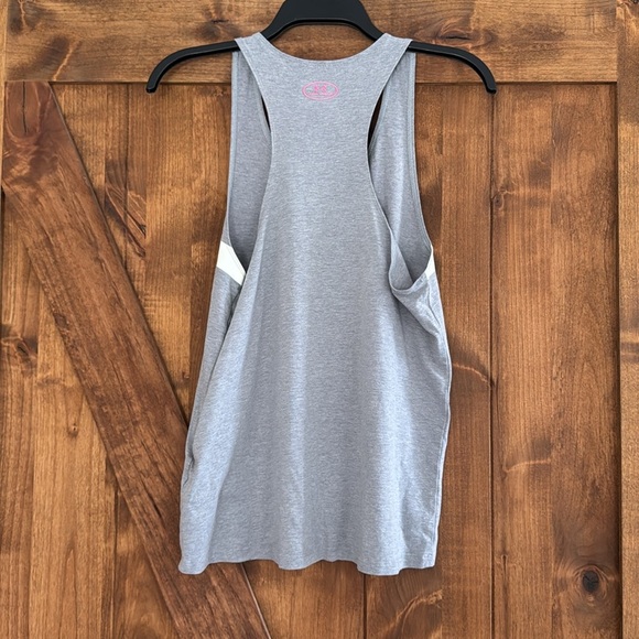 Under Armour Heat Gear Girls‎ XL Gray Tank Top - Picture 3 of 3